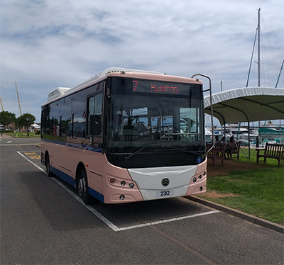 Photo of a Bermuda Bus